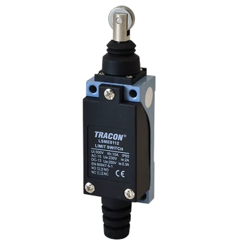 Helyzetkapcsoló, nyomógörgős 1xNO+1xNC, 2A/230V AC-15, 0,3A/250V DC-13, IP65 LSME8112
