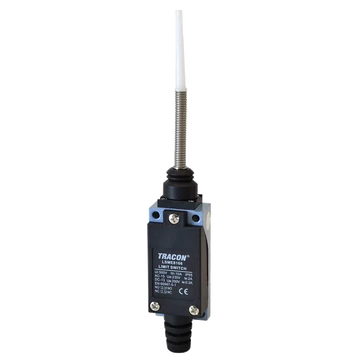 Helyzetkapcsoló, rugószáras (műanyag+acél) 1xNO+1xNC, 2A/230V AC-15, 0,3A/250V DC-13, 95mm, IP65 LSME8166