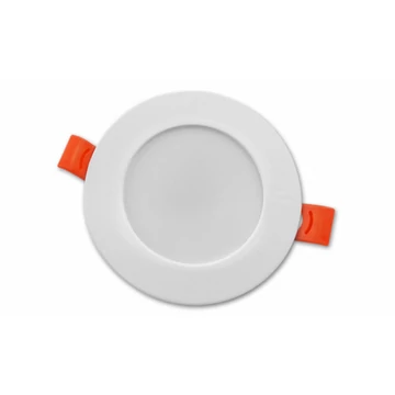 MasterLED Marlon 12 W-os süllyesztett natúr fehér, kör alakú LED-es mennyezetlámpa IP44 védettséggel 6476