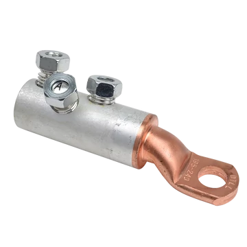 Szakadófejes csavaros réz-alumínium szemes csősaru 185-240mm2,3×M16 RA185-240CS16