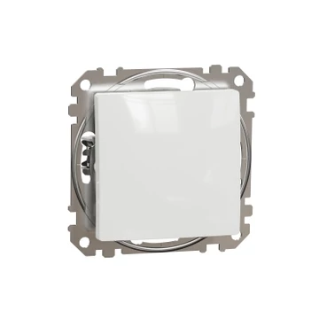 SEDNA DESIGN Keresztkapcsoló, rugós bekötés, 10AX, (107), fehér SDD111107