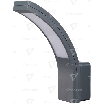 Fali lámpatest, ívelt forma, antracit SLIBA15W TRACON