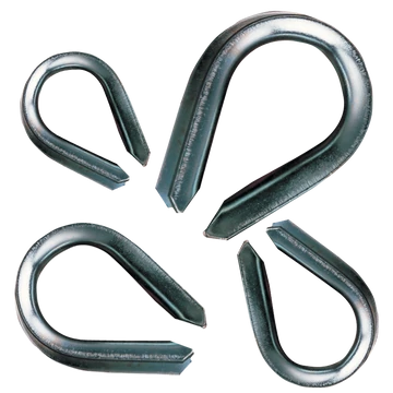 Kötélszív kötél-és sodronyvégződések kialakítására, acél d=9-12mm SZIV-12