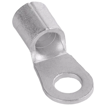 Szigeteletlen szemes saru, ónozott elektrolitréz 25mm2, m5, (d1=7,7mm, d2=5,3mm) SZ25-5