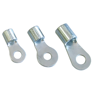 Szigeteletlen szemes saru, ónozott elektrolitréz 70mm2, m6, (d1=13,3mm, d2=6,4mm) SZ70-6