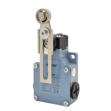 Helyzetkapcsoló, lengőkar-görgő 1xNO+1xNC, 6A/230V AC-15, 0,3A/250V DC-13, IP66 VM145