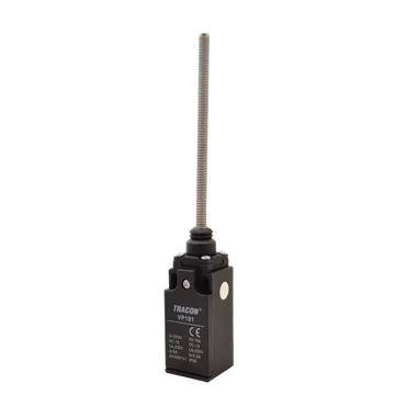 Helyzetkapcsoló, rugószáras (acél) 1xNO+1xNC, 6A/230V AC-15, 0,3A/250V DC-13, IP65 VP181