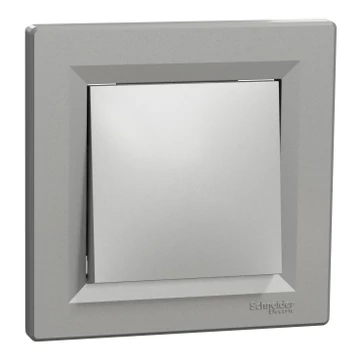 ASFORA Egypólusú kapcsoló, rugós bekötés, alumínium (101) eph0100161