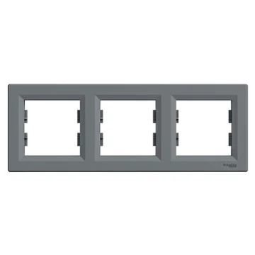 ASFORA Hármas keret, vízszintes, acél eph5800362