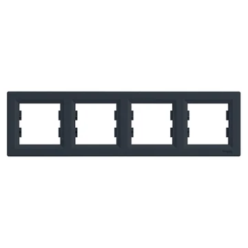 ASFORA Négyes keret, vízszintes, antracit eph5800471