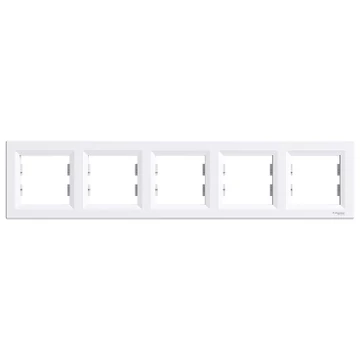 ASFORA Ötös keret, vízszintes, fehér eph5800521