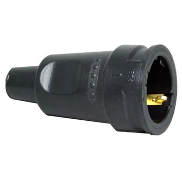 Gumi dugalj TÖMÖR lengő fekete 1804.1606.6 KOPP