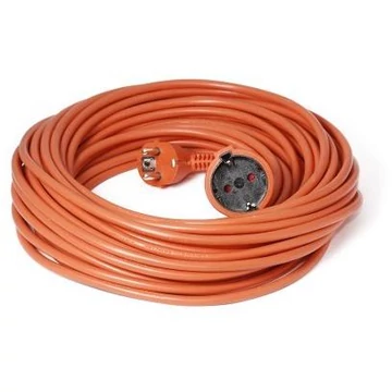 Hálózati hosszabbító lengő 20 m   3 x 1,5 mm2 narancs NV20