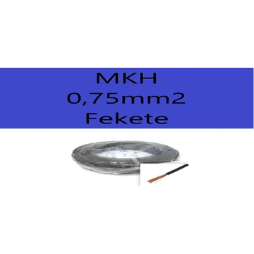 Mkh 0,75mm2 Fekete