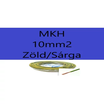 Mkh 10mm2 Zöld-Sárga