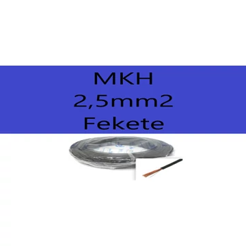Mkh 2,5mm2 Fekete