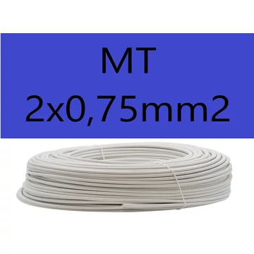 MT 2x0,75mm kábel H05VV-F