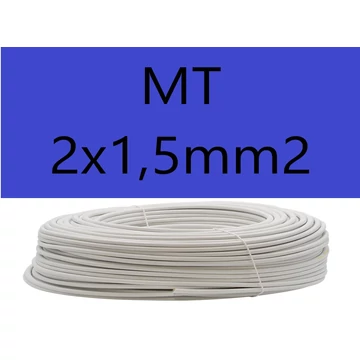 MT 2x1,5mm kábel H05VV-F