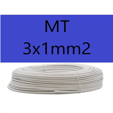 MT 3x1mm kábel H05VV-F