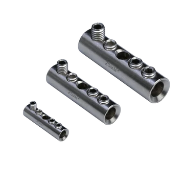 Szigeteletlen toldóhüvely csavarral, ónozott 35mm2, (d1=8,5mm, L=45mm) THCS35