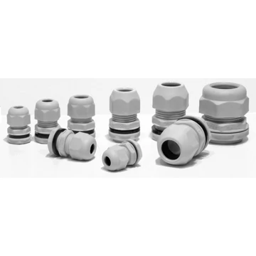 Gázmenetes tömítőszelence, műanyag PG-9 TRACON