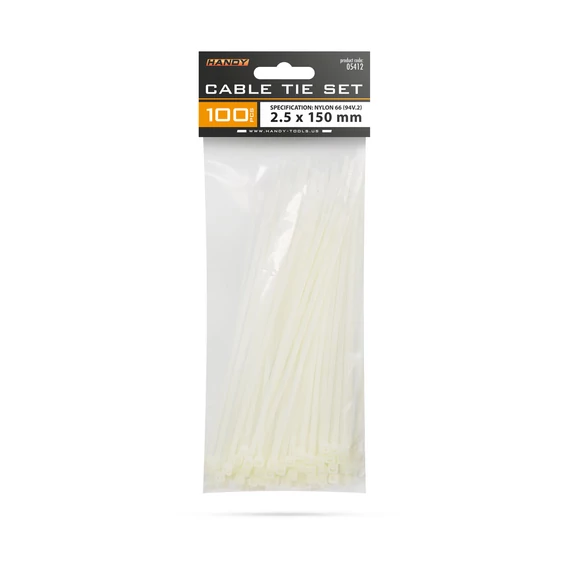 Vezetékkötegelő 150 x 2,5 mm 05412 HANDY