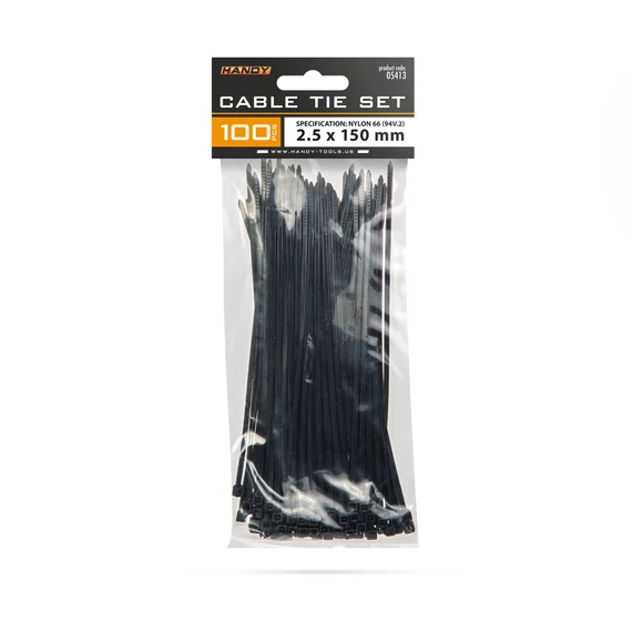 Vezetékkötegelő 150 x 2,5 mm 05413 HANDY