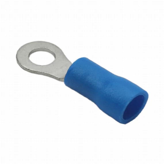 Szigetelt gyűrűs saru, szemes saru 6,5mm, KÉK 05606