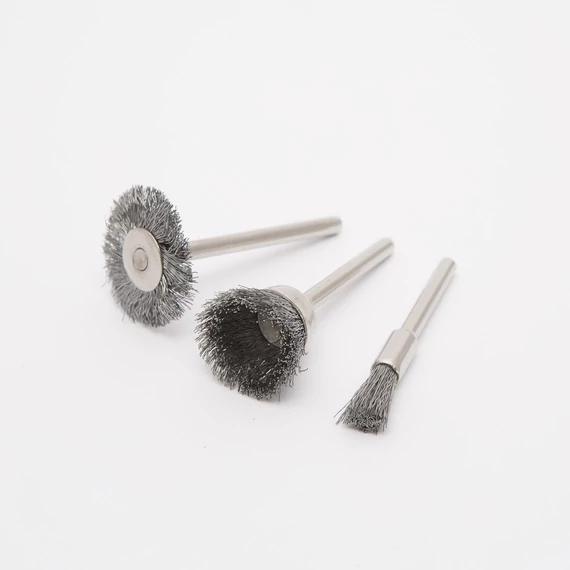 Tisztítókefeszett (fém) 3 db / bliszter 10125-01