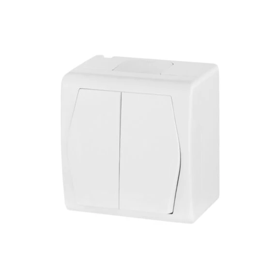 HERMES 105k két áramkörös kapcsoló Kűltéri IP44