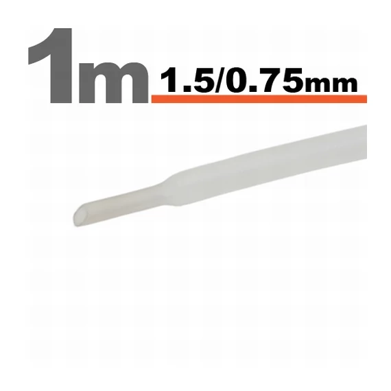 Zsugorcső 11019T ÁTTETSZŐ