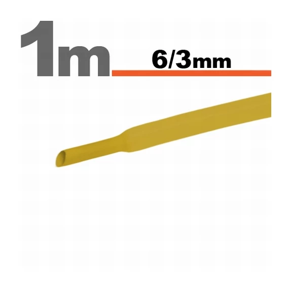 Zsugorcső 11022S SÁRGA