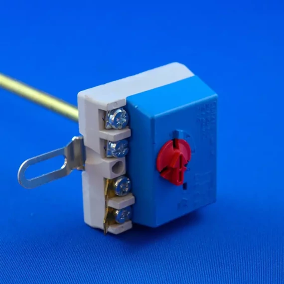 Elektrolux Bojler hőmérséklet (hőfok) szabályzó + korlátozó hosszú tus 6104550024 1312040061