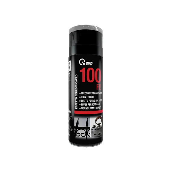 Fényes fekete festék spray - fémekhez - 400 ml 17300FE