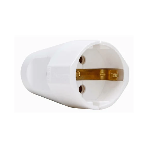 Dugalj fehér műanyag 250V 16A IP20 KOPP 1821.0200.6