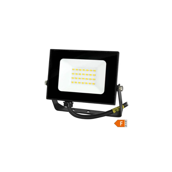 COMMEL led reflektor. 20w. 4000k. 1600lm. fekete                                                              