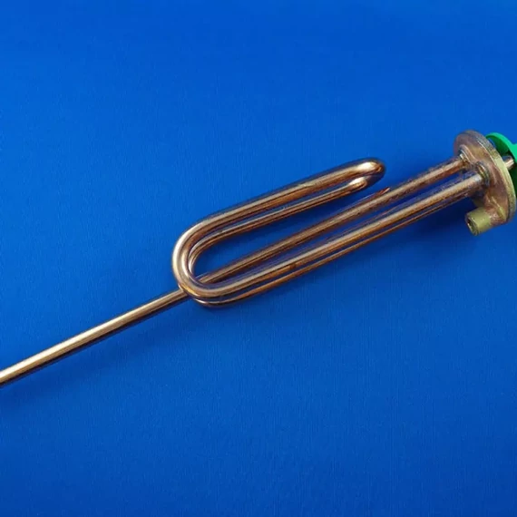 Bojler fűtőbetét 1500W hosszú csonkos olasz ovál alaplaphoz anód tartós gyári alk  36696