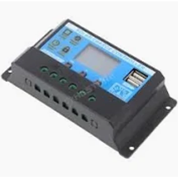 Napelem töltésvezérlő, 20A, 12/24V DC 3IPSSOLD20