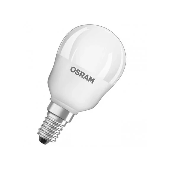 Osram LED izzó kisgömb E14 4,9W 4000K természetes fehér 470 lumen G45 4058075147911