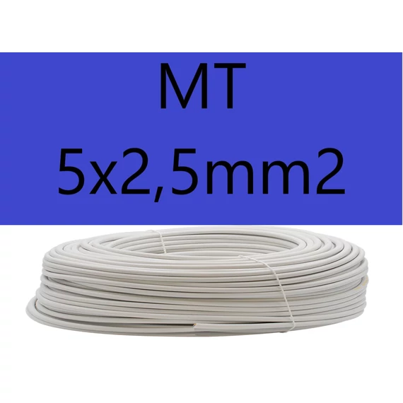 MT 5x2,5mm kábel H05VV-F