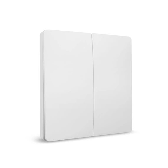 Kinetic fali kapcsoló - 433 Mhz - 2 körös - fehér - IP65 Delight 55349A