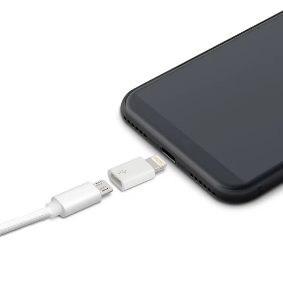Adapter - iPhone Lightning – MicroUSB 55448 Delight