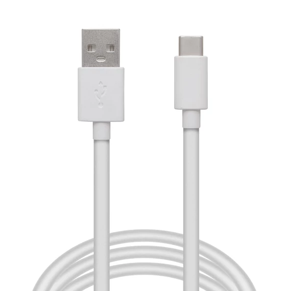 Adatkábel - USB Type-C - fehér - 1 m 55550WH-1 Delight