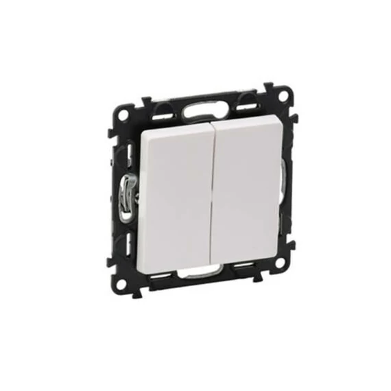 Legrand Valena Life 106+6 kettős váltóérintkezős nyomókapcsoló fehér 752118