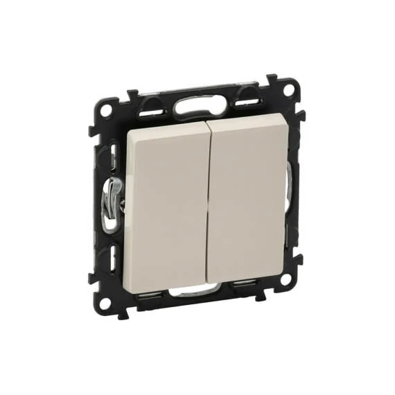 Legrand Valena Life 106+6 kettős váltókapcsoló elefántcsont 752208