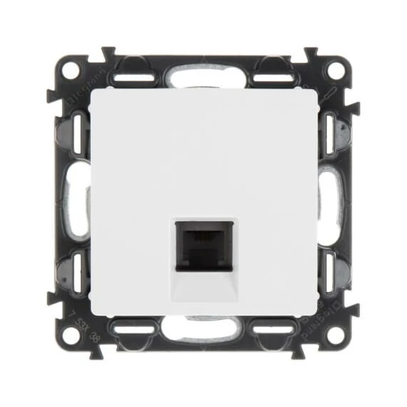 Legrand Valena Life 1xRJ11 telefon aljzat fehér 753138