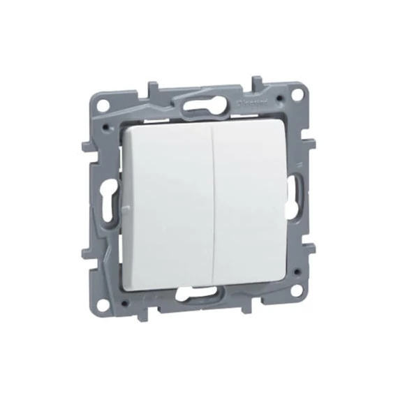 Legrand Niloé 105 csillárkapcsoló körömmel fehér 764506