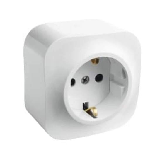 Legrand Forix falon kívüli 1-es dugalj 2p+f csatlakozó aljzat fehér IP20 782411