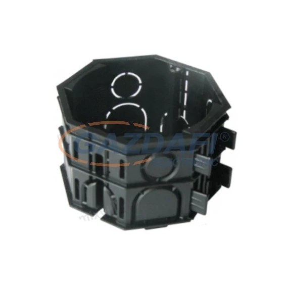 Szerelvénydoboz sorolható 65 mm alap 8 szögletű budvill bv70/1. BV1