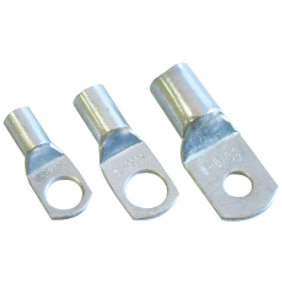 Szigeteletlen szemes csősaru, ónozott elektrolitréz 50mm2, M12, (d1=9,5mm, d2=13mm) CL50-12